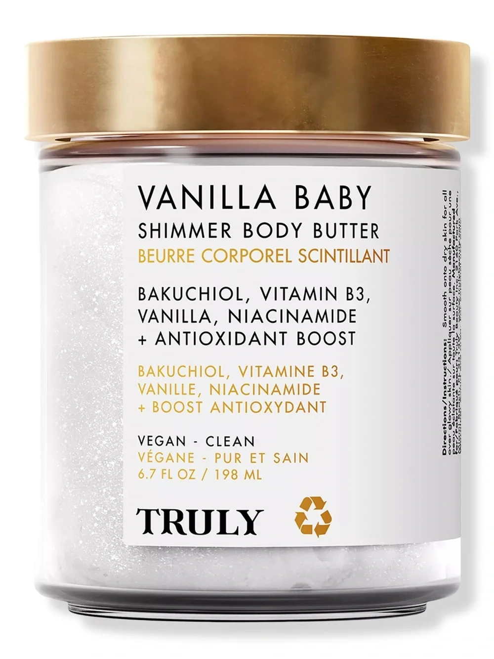 Truly Vanilla Baby Luxury Shimmer Body Butter